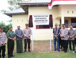 Polsubsektor Pirak Timu Polres Aceh Utara Resmi Dikukuhkan