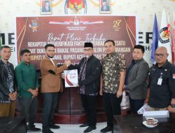 KIP Aceh Tengah Laksanakan Rapat Pleno Terbuka Rekapitulasi Verifikasi Faktual Syarat Dukungan Paslon Perseorangan