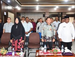 Sekda Kota Langsa Launching Sekaligus Sosialisasi Klinik Gampong Online
