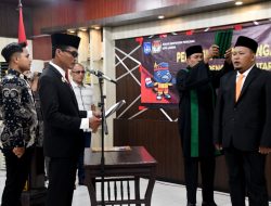 Pj Walikota Langsa Lantik PAW KIP Langsa Periode 2023-2028