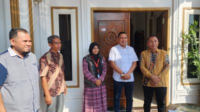 Panwaslih Aceh Utara Lakukan Coklit di Rumah Waled Lapang