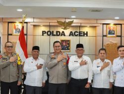 Kakanwil BPN Provinsi Aceh Audiensi Dengan Kapolda Aceh