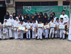 Momen Hari Asyura, MIN 34 Aceh Utara Santuni Yatim-Piatu