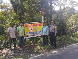 Monitoring Pembersihan Sampah di Jembatan Aek Batang Angkola