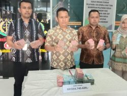 Kejari Aceh Barat Berhasil Sita Uang Rp. 554,745 Juta Rupiah Dari Hasil Dugaan Korupsi Insentif Pajak Daerah