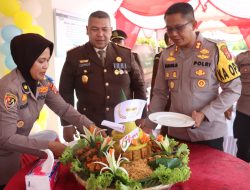 Silaturahmi ke Kejari Aceh Utara, Kapolres Ucap Selamat dan Beri Kejutan