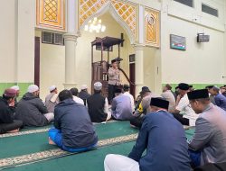 Safari Shubuh di Masjid Al Amin, Kapolres Aceh Tengah Ajak Jaga Toleransi dan Sukseskan Agenda Nasional