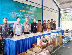 Sekda Kota Langsa Bersama Forkopimda Musnahkan Barang Milik Negara “BMN” Hasil Penindakan Bea Cukai Langsa Untuk Stabilitas Ekonomi