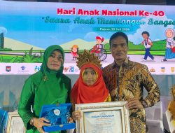 “Ajra Rahima Maulaya, Siswi SDN 2 Kebun Lama Kota Langsa” Raih Juara I Gambar Bercerita Tingkat Nasional (HAN) 2024