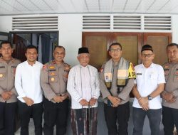 Mohon Doa Tokoh Agama, AKBP Nanang Indra Bakti Kunjungi Abu Manan Blang Jruen