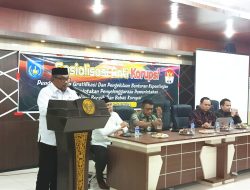 Pemko Langsa Melalui Inspektorat Gelar Sosialisasi Anti Korupsi