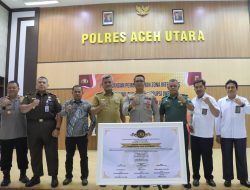 Tingkatkan Pelayanan, Polres Aceh Utara Canangkan Zona Integritas Menuju WBK dan WBBM