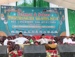 Muzakarah Ulama ke-1 di Kecamatan Langkahan, Ini Yang Dibahas