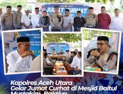 Jum’at Curhat di Masjid Baitul Mustaqim, Kapolres Terima Aspirasi dan Keluhan Masyarakat