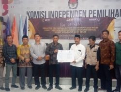 Pasangan H. Syech Muharram dan Drs. H. Syukri A Jalil Lolos Verifikasi Faktual