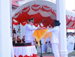 Pj Bupati Mahdi Efendi, Pimpin Upacara HUT ke-79 Kemerdekaan RI
