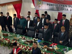 Anggota DRPK Aceh Besar Periode 2024-2029 Mengucapkan Sumpah