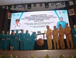 Ketua TP PKK Tapsel Hadiri Pembukaan Jambore PKK Tahun 2024 di Medan