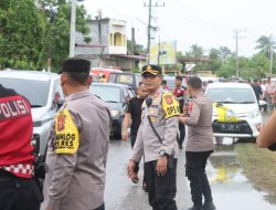 Amankan Deklarasi dan Pendaftaran Cabup dan Cawabup, Polres Aceh Utara Kerahkan 105 Personel