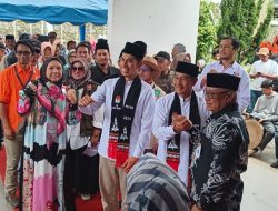 Usai Mendaftar, Teriakan “BERIMAN Menyala” di Kantor KIP Aceh Tengah