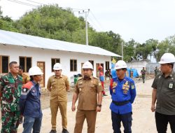 Pj Bupati Aceh Besar Tinjau Progres Pembangunan Venue PON dan Wisma Atlet