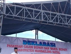 Ratusan Masyarakat Hadiri Deklarasi Paslon Bupati Saipullah – Atika