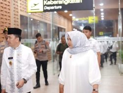 Pj Gubsu, Wakil Bupati dan Forkompimda Madina Berkunjung ke Bandara AH Nasution