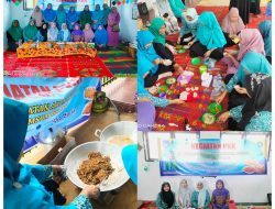 PKK Gampong Seuriget Latih Pembuatan Abon Ikan, Nugget & Dimsum Udang