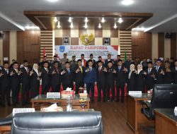 25 Orang Anggota DPRK Langsa di Lantik dan di Ambil Sumpah Periode 2024 – 2029