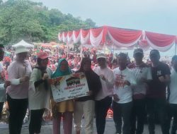 Alhamdulillah, Tak Disangka Warga Desa Banding Dapat Hadiah Umrah Jalan Sehat Kecamatan Rajabasa