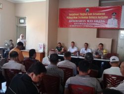 Lurah Way urang, Iman Wahyudi, SH., MM : Pentingnya Edukasi Masyarakat Tentang Bahayanya Narkoba