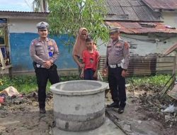Ipda Irvan Beri Bantuan Sumur Bagi Warga Lhoksukon