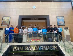 Pj. Walikota Langsa STUDI TIRU ke PAM Kota Banjarmasin