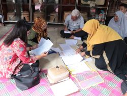 Wakili Pj Ketua Dekranasda, Camat Indrapuri Sambut Kedatangan Tim Seleksi OVOP Kemenperin RI