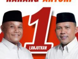KPU Lamsel Hasil Pengundian Tetapkan Nanang Ermanto dan Antoni Imam Dapat Nomor Urut Satu