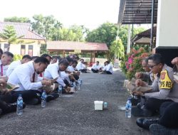 Indahnya Semangat Kebersamaan dan Kehangatan, Kapolres Makan Bersama Personel