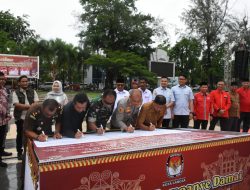 Pemko Langsa Gelar Deklarasi Kampanye Damai Pemilihan  Walikota dan Wakil Walikota 2024