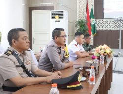 Kapolres Hadiri Rapat Paripurna DPRK Aceh Utara tentang “Penyampaian Visi dan Misi Cabup Cawabup”