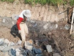 Proyek Rehabilitasi Jaringan Irigasi Way Sulan, di Duga Proyek Siluman dan Asal Jadi