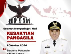 Pj. Bupati Aceh Timur: Selamat Peringati Hari Kesaktian Pancasila Tahun 2024