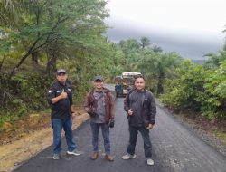 Jalan penghubung Pulo Teungoh-Jambak-Sukundo di Pante Ceureumen Mulai di Aspal