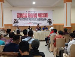Bawaslu Lampung Selatan Sosialisasi Pengawas Partisipatif Kepada Media