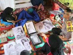 Kunjungi dan Motivasi Pelukis Difabel, Hingga Ini Dijanjikan Kapolres Bagi Rohani Yusuf