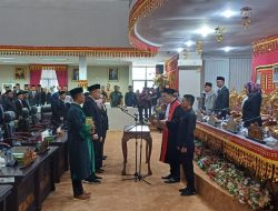 DPRD Lampung Selatan, Resmi Kukuhkan Pimpinan DPRD Masa Jabatan 2024-2029