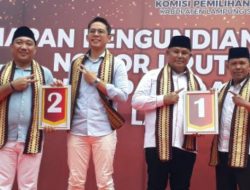 Penetapan Nomor Urut Pasangan Calon Peserta Pemilihan Bupati Dan Wakil Bupati Lampung Selatan Tahun 2024