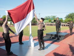 Peringati Hari Sumpah Pemuda ke-96, Polres Aceh Utara Gelar Upacara