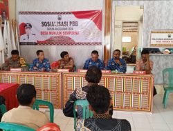 Sosialisasi PBB Tahun Anggaran 2024 Desa Munjuk Sampurna
