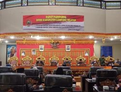 Paripurna DPRD Lamsel, Jenggis Khan Pemerintah Harus Tingkatkan Kesejahteraan Masyarakat