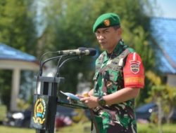 Danrem 023/KS Pimpin Apel Pengamanan VVIP Sambut Kunjungan Presiden Jokowi ke Humbahas-Sumut