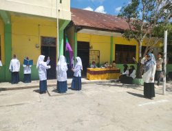 Semarak Hari Sumpah Pemuda ke-96 MTs Geudubang Aceh Selenggarakan Lomba Tata Cara Upacara Bendera Antar Kelas